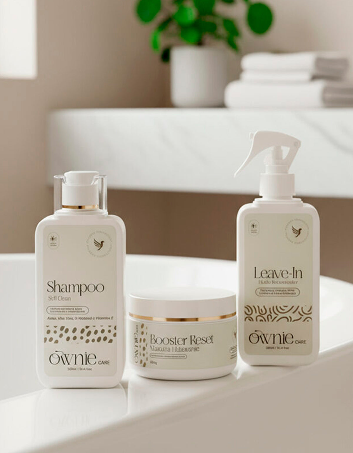 Kit Essential OwnieCare - Limpeza, tratamento e finalização